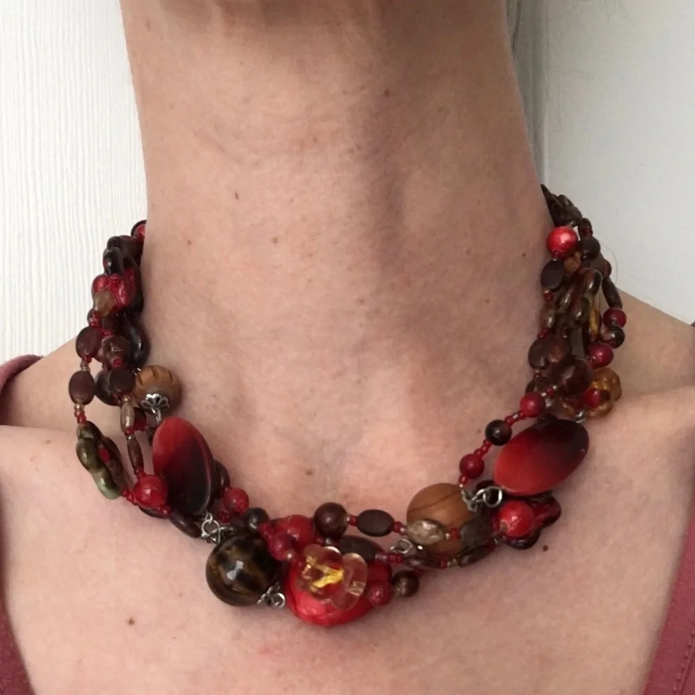 Adjustable 4-Strand Necklace - Picture 9 of 12